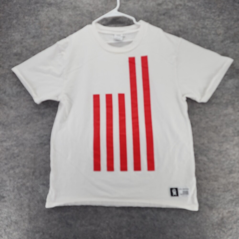 Good American Shirt Womens 0/1 Short Sleeve White